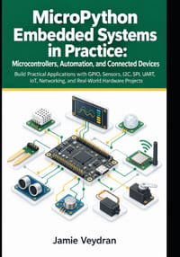 MicroPython Embedded Systems in Practice: Microcontrollers, Automation, and Connected Devices: Build Practical Applications with GPIO, Sensors, I2C, S cover