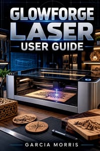 Glowforge Laser User Guide: A Practical Handbook for Safe Setup, Material Selection, Accurate Cutting Scoring and Engraving, Consistent Project Result cover
