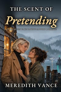 The Scent of Pretending: An Ice Queen Fake Dating Sapphic Romance cover
