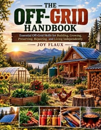 The Off-Grid Handbook: Essential Off-Grid Skills for Building, Growing, Preserving, Repairing, and Living Independently cover