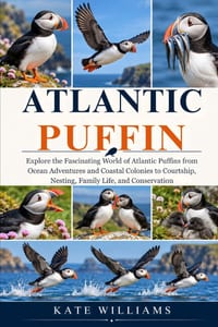 Atlantic Puffin: Explore the Fascinating World of Atlantic Puffins from Ocean Adventures and Coastal Colonies to Courtship, Nesting, Family Life, and cover