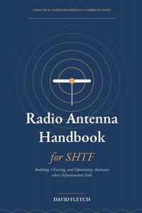 Radio Antenna Handbook for SHTF: A Practical Guide to Building, Choosing, and Optimizing Antennas for Emergency Communication and Off-Grid Survival Wh cover