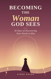 Becoming the Woman God Sees: 30 Days of Discovering Your Worth in Him cover
