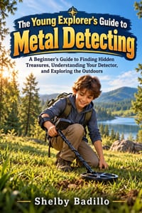 The Young Explorer's Guide to Metal Detecting: A Beginner' s Guide to Finding Hidden Treasures, Understanding Your Detector, and Exploring the Outdoor cover