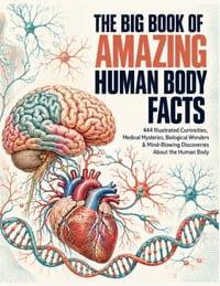 The Big Book of Amazing Human Body Facts: 444 Illustrated Curiosities, Medical Mysteries, Biological Wonders & Mind-Blowing Discoveries About the Huma cover