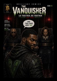 The vanquisher: Lie together, die together part 3 cover