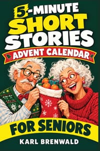 Advent Calendar 2026: 5-Minute Short Stories for Seniors: 24 Heartwarming & Nostalgic Christmas Stories in Large Print to Bring Back Cherished Memorie cover