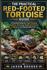 The Practical Red-Footed Tortoise Guide: A Practical Guide to Proper Housing, Nutrition, Grooming, Health, Enrichment, Behavior, and Responsible Care cover