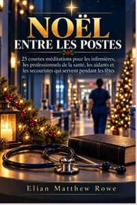 Noël Entre Les Postes: 25 courtes méditations pour les infirmières, les professionnels de la santé, les aidants et les secouristes qui servent pendant cover