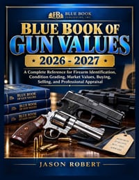 Blue Book of Gun Values 2026 - 2027: A Complete Reference for Firearm Identification, Condition Grading, Market Values, Buying, Selling, and Professio cover