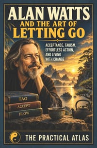 Alan Watts and the Art of Letting Go: Acceptance, Taoism, Effortless Action, and Living with Change cover