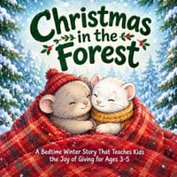 Christmas in the Forest: A Bedtime Winter Story That Teaches Kids the Joy of Giving for Ages 3-5 cover