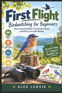 First Flight: Birdwatching for Beginners: How to Identify Birds, Find the Best Spots, and Fall in Love with Birding cover