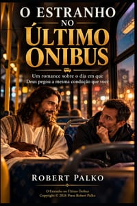O Estranho no Último Ônibus: Um romance sobre o dia em que Deus pegou a mesma condução que você cover