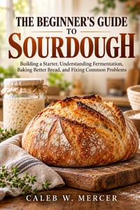 The Beginner's Guide to Sourdough: Building a Starter, Understanding Fermentation, Baking Better Bread, and Fixing Common Problems cover