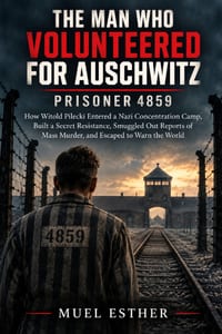 The Man Who Volunteered for Auschwitz: PRISONER 4859 : How Witold Pilecki Entered a Nazi Concentration Camp, Built a Secret Resistance, Smuggled Out R cover