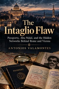 The Intaglio Flaw: Passports, Abu Nidal, and the Hidden Networks Behind Rome and Vienna cover