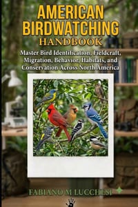 American Birdwatching Handbook: Master Bird Identification, Fieldcraft, Migration, Behavior, Habitats, and Conservation Across North America cover
