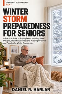 Winter Storm Preparedness for Seniors: A Practical Guide to Staying Warm, Handling Power Outages, Protecting Medications, Avoiding Icy Travel, and Pla cover