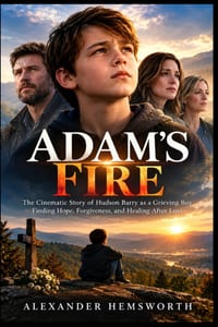 Adam's Fire: The Cinematic Story of Hudson Barry as a Grieving Boy Finding Hope, Forgiveness, and Healing After Loss cover