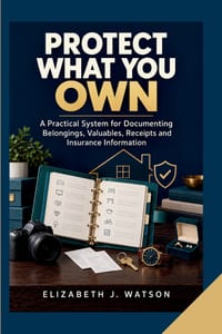Protect What You Own: A Practical System for Documenting Belongings, Valuables, Receipts and Insurance Informatio cover