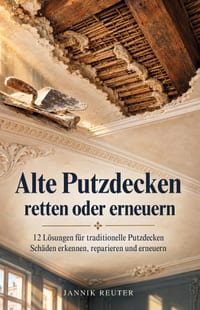 Alte Putzdecken retten oder erneuern: 12 Lösungen für traditionelle Putzdecken - Schäden erkennen, reparieren und erneuern cover