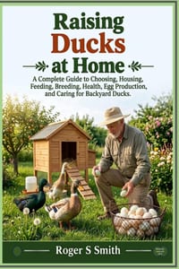 Raising Ducks at Home: A Complete Guide to Choosing, Housing, Feeding, Breeding, Health, Egg Production, and Caring for Backyard Ducks cover