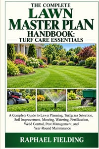 The Complete Lawn Master Plan Handbook: TURF CARE ESSENTIALS: A Complete Guide to Lawn Planning, Turfgrass Selection, Soil Improvement, Mowing, Wateri cover
