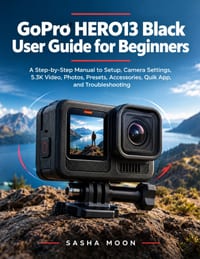 GoPro HERO13 Black User Guide for Beginners: A Step-by-Step Manual to Setup, Camera Settings, 5.3K Video, Photos, Presets, Accessories, Quik App, and cover