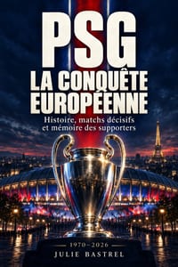 PSG La conquête européenne: Histoire, matchs décisifs et mémoire des supporters De 1970 au 4 octobre 2026 cover
