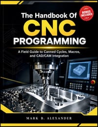 The Handbook Of CNC Programming: A Field Guide to Canned Cycles, Macros, and CAD/CAM Integration cover