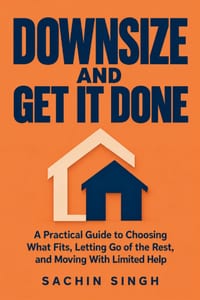 Downsize and Get It Done: A Practical Guide to Choosing What Fits, Letting Go of the Rest, and Moving With Limited Help cover