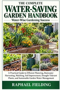 The Complete Water-Saving Garden Handbook: A Practical Guide to Efficient Watering, Rainwater Harvesting, Mulching, Soil Improvement, Drought-Tolerant cover