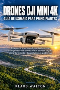 Drones Dji Mini 4k Guía de Usuario Para Principiantes: Guía práctica para configurar las funciones inteligentes de imágenes aéreas de vuelo seguro, el cover