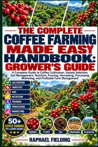 The Complete Coffee Farming Made Easy Handbook: GROWER'S GUIDE: A Complete Guide to Coffee Cultivation, Variety Selection, Soil Management, Nutrition, cover