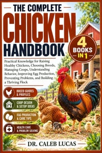 The Complete Chicken Handbook: Practical Knowledge for Raising Healthy Chickens, Choosing Breeds, Managing Coops, Understanding Behavior, Improving Eg cover