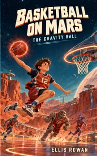 Basketball on Mars: A Funny Basketball Adventure in Space for Kids Ages 8-12 cover