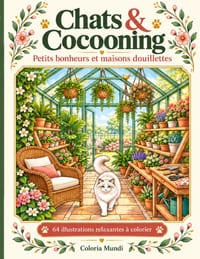 Chats & Cocooning: Petits bonheurs et maisons douillettes cover