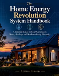 The Home Energy Revolution System Handbook: A Practical Guide to Solar Generators, Battery Backup, and Blackout-Ready Electricity cover