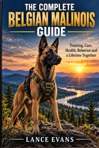 The Complete Belgian Malinois Guide: Training, Care, Health, Behavior, and Raising One of the World's Most Intelligent Working Dogs cover