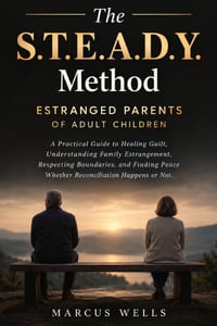 The S.T.E.A.D.Y. Method. Estranged Parents of Adult Children: A Practical Guide to Healing Guilt, Understanding Family Estrangement, Respecting Bounda cover