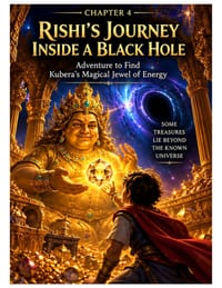 Rishi's Journey Inside the Black hole: Adventure to find Kubera's Magical Jewel of Energy cover