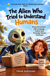 Book 1 - The Alien Who Tried to Understand Humans: Funny Encounters with Language, Culture and Everyday Human Confusion cover