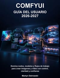 ComfyUI Guía del Usuario 2026-2027: Domina nodos, modelos y flujos de trabajo para crear imágenes y vídeo con control, claridad y confianza cover