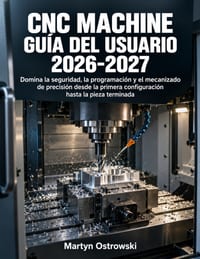 CNC Machine Guía del Usuario 2026-2027: Domina la seguridad, la programación y el mecanizado de precisión desde la primera configuración hasta la piez cover
