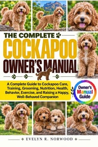 The Complete Cockapoo Owner's Manual: A Complete Guide to Cockapoo Care, Training, Grooming, Nutrition, Health, Behavior, Exercise, and Raising a Happ cover