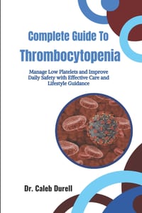 Complete Guide To Thrombocytopenia: Manage Low Platelets and Improve Daily Safety with Effective Care and Lifestyle Guidance cover