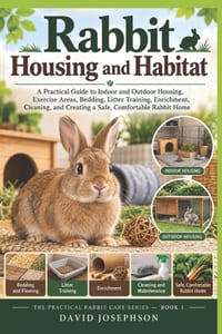 Rabbit Housing and Habitat: A Practical Guide to Indoor and Outdoor Housing, Exercise Areas, Bedding, Litter Training, Enrichment, Cleaning, and Creat cover