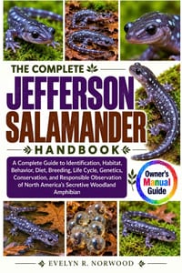 The Complete Jefferson Salamander Handbook: A Complete Guide to Identification, Habitat, Behavior, Diet, Breeding, Life Cycle, Genetics, Conservation, cover