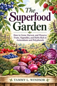 The Superfood Garden: How to Grow, Harvest, and Preserve Fruits, Vegetables, and Herbs Rich in Antioxidants and Polyphenols cover